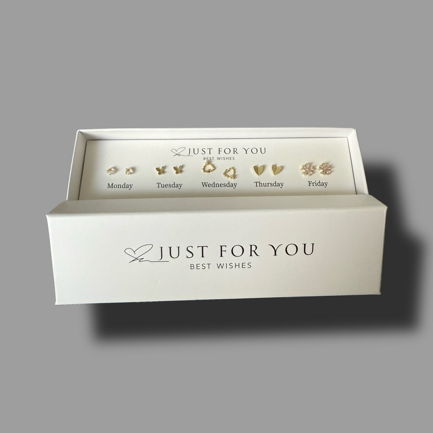 5er-Set Ohrringe „Aizhe“ - Ohrstecker // O10