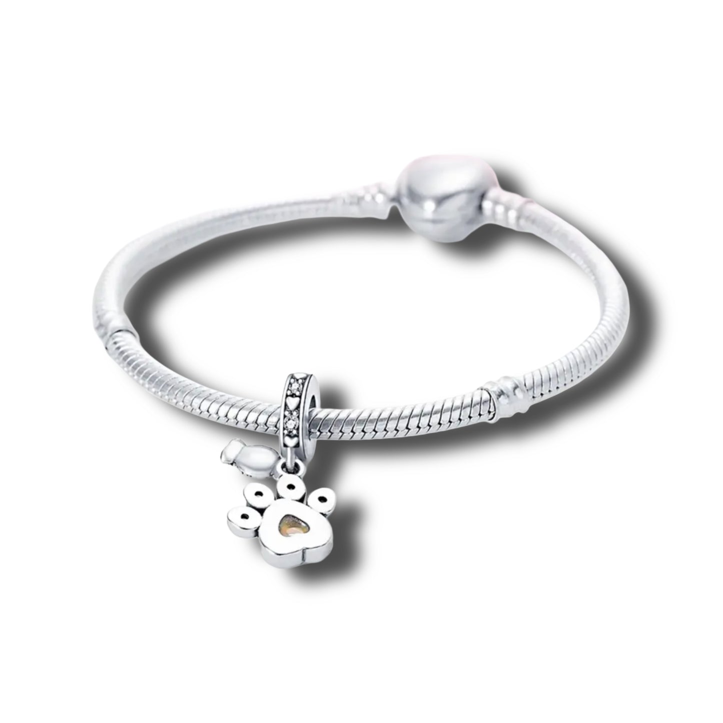 Anhänger Tierpfote mit Fischdetail // C20