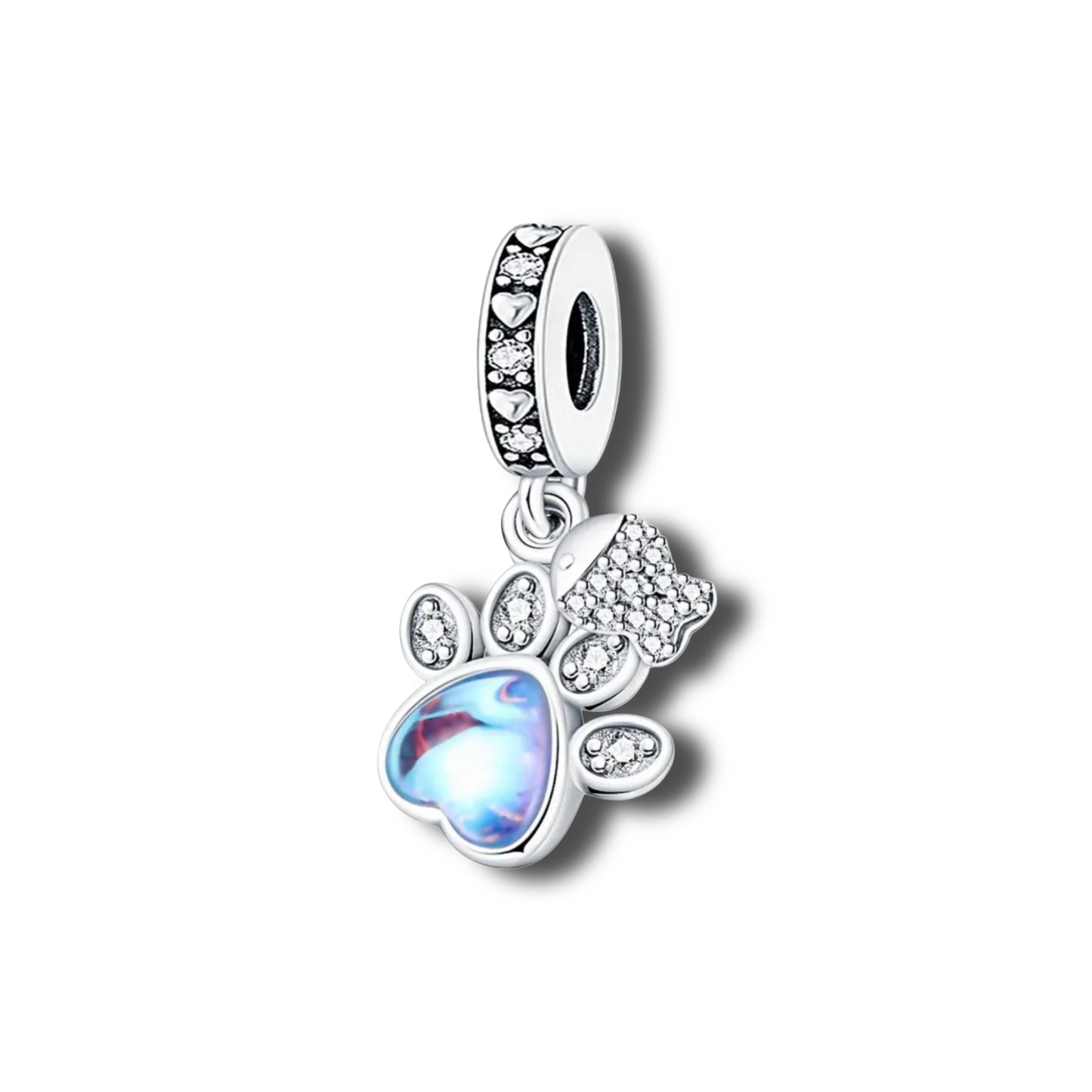 Anhänger Tierpfote mit Fischdetail // C20