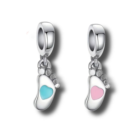 Charm Baby schlicht - 925 Sterling Silber // C7