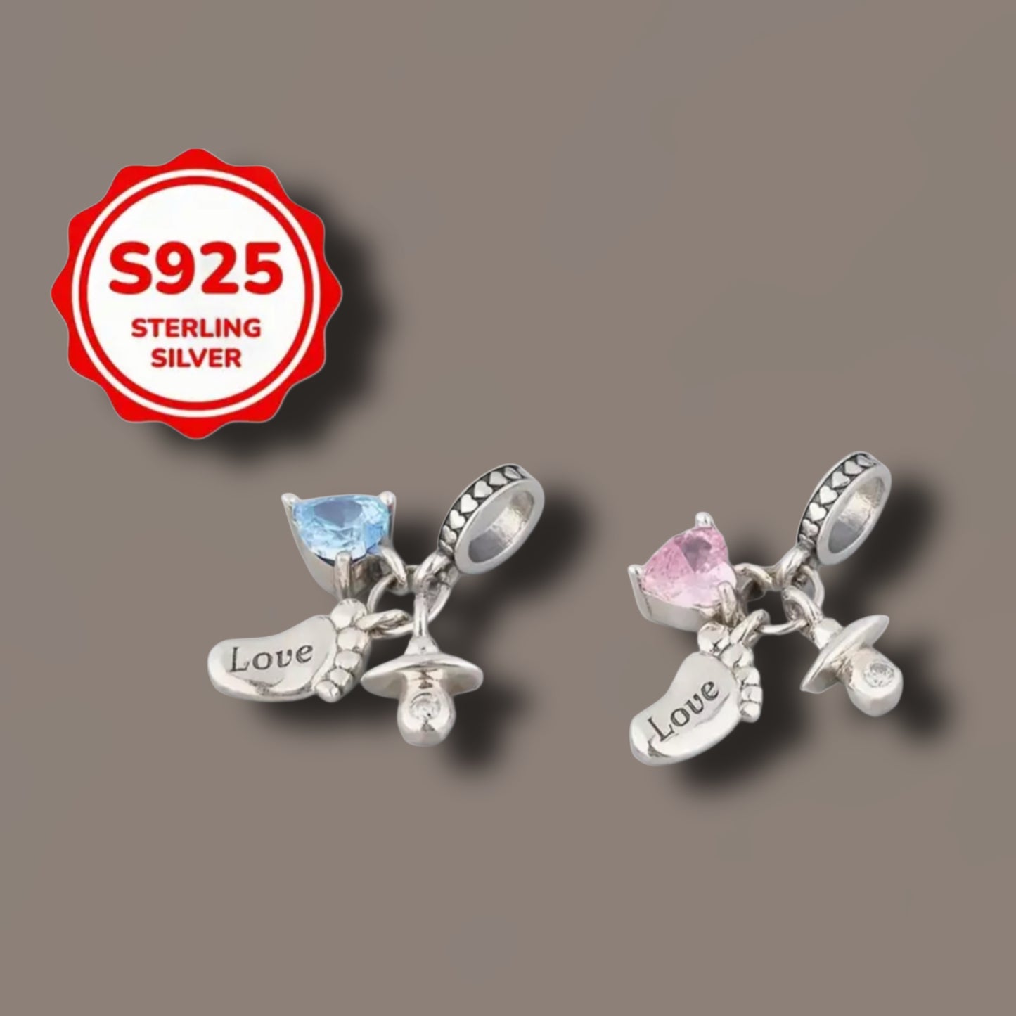 Charm Baby special - 925 Sterling Silber // C11