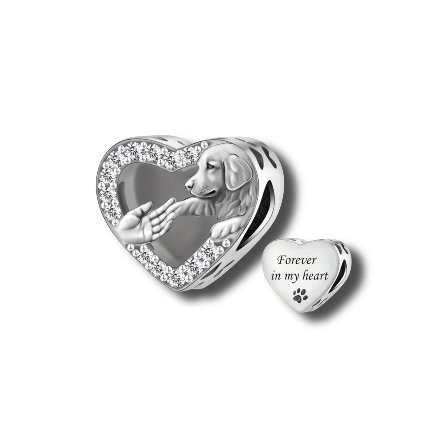 Charm für Hundeliebhaber - S925 Sterling Silber // C4