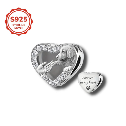 Charm für Hundeliebhaber - S925 Sterling Silber // C4