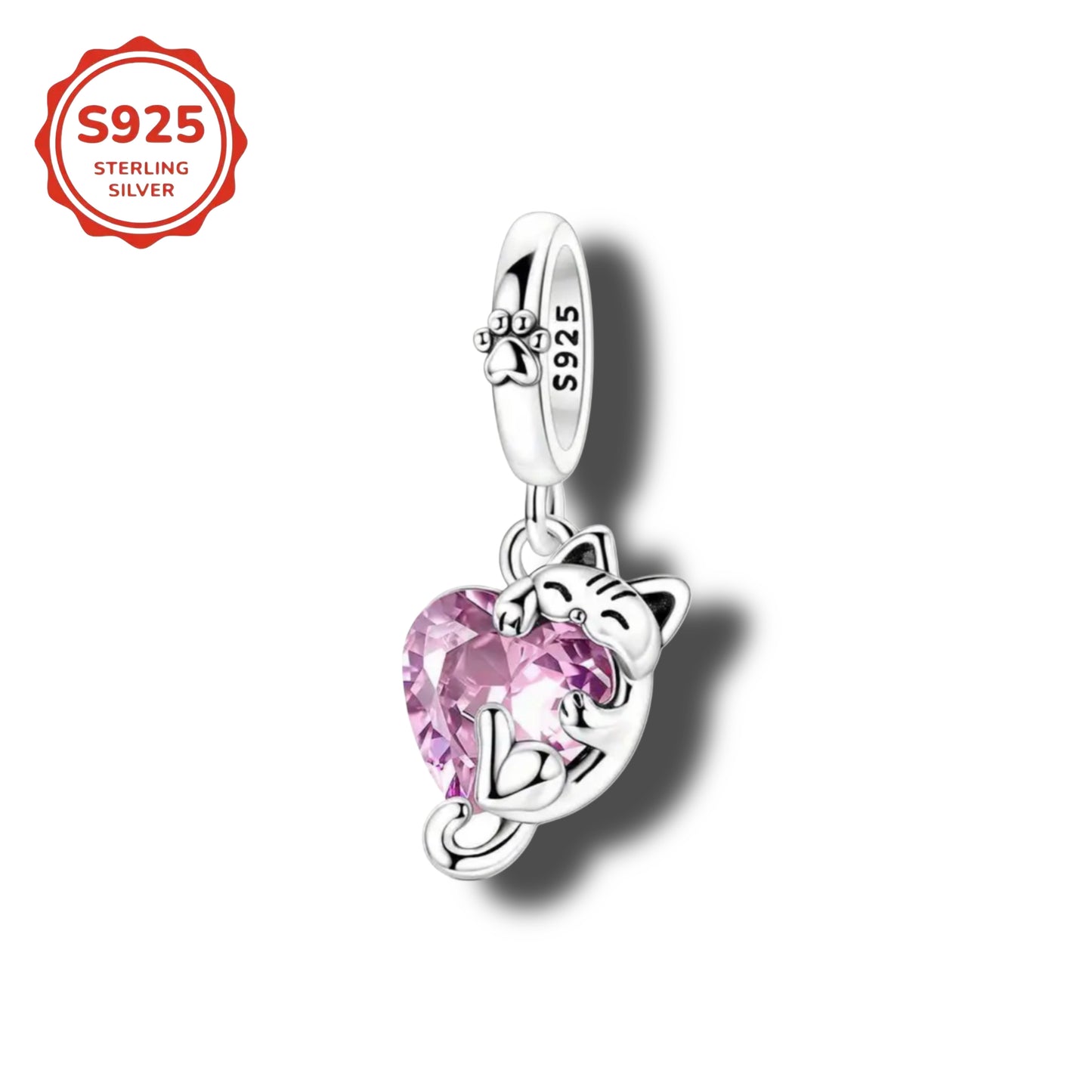 Charm „Kitten“ - S925 Sterling Silber // C1